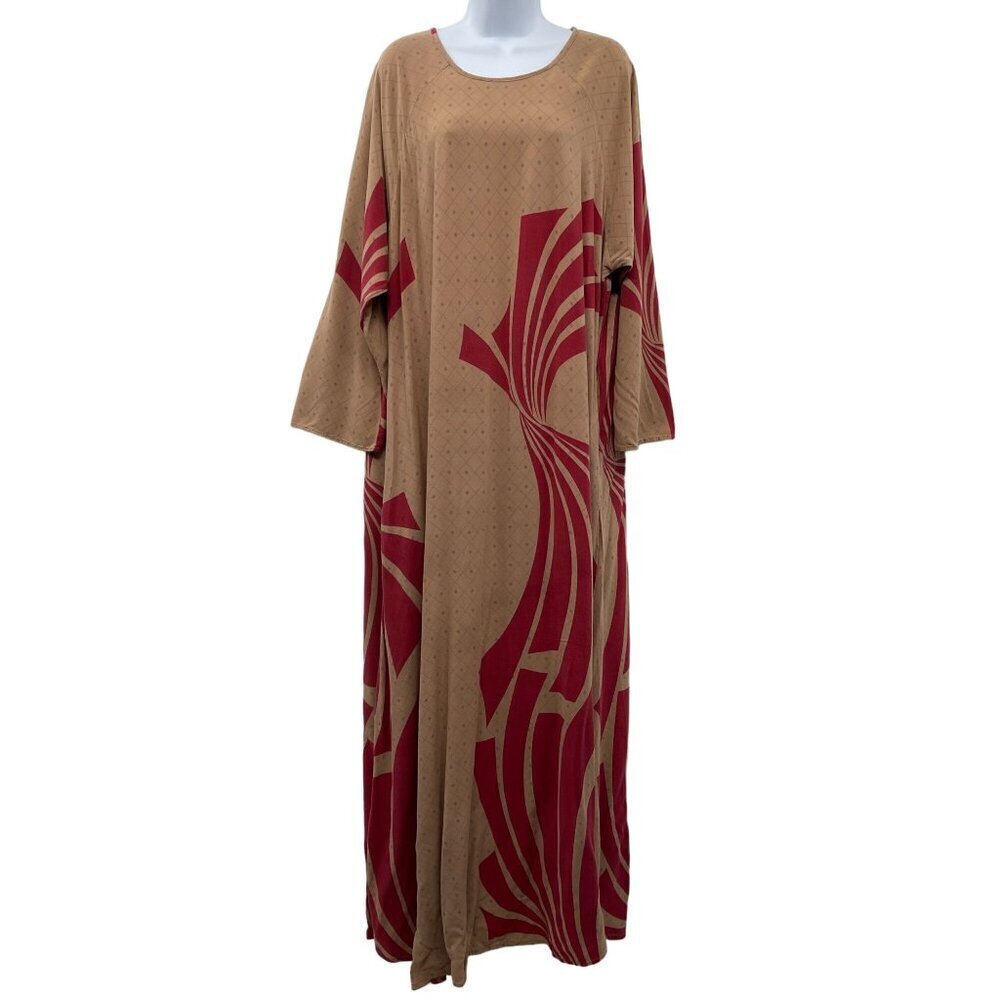 Vintage Abstract Print Pattern Oversized Relaxed … - image 1